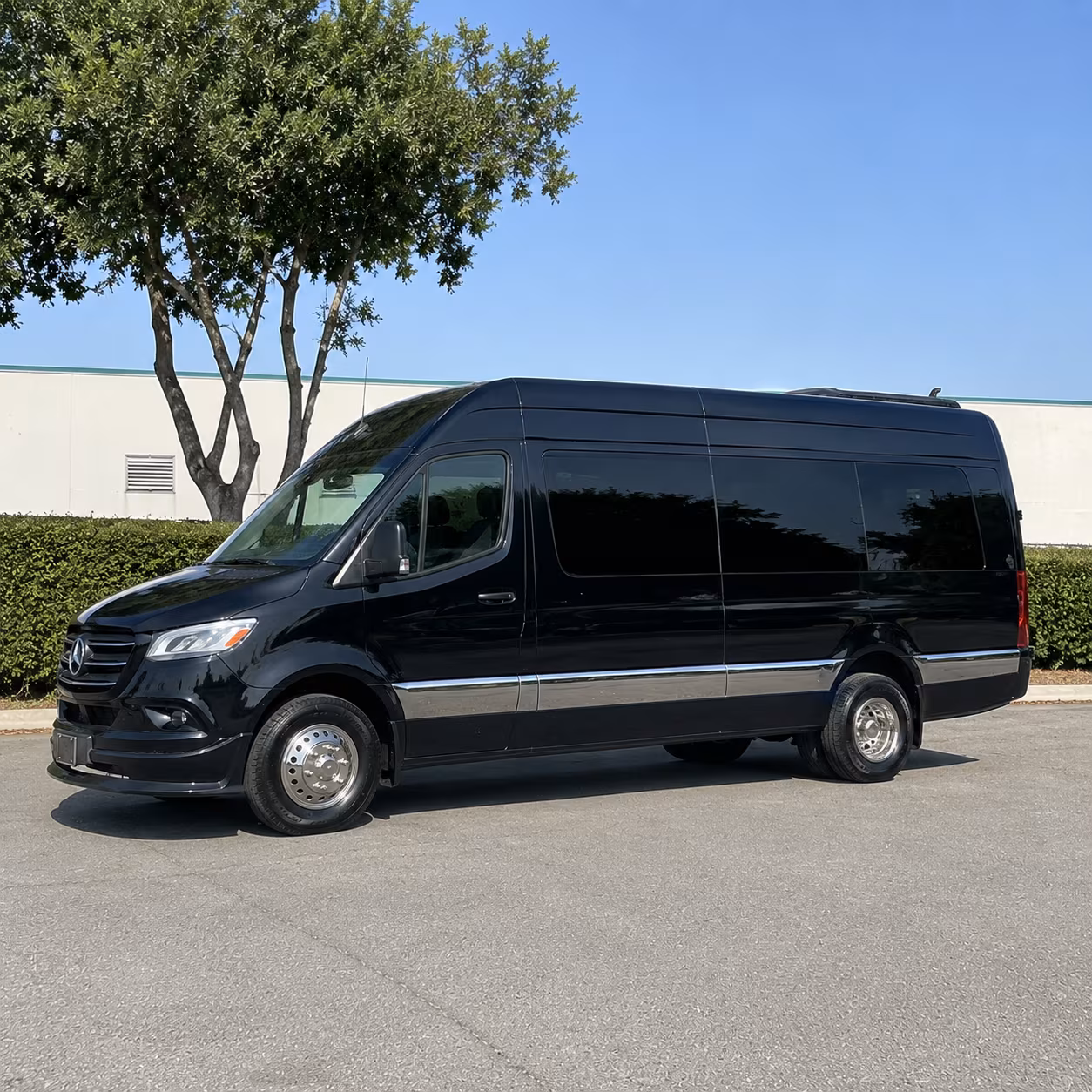 orange corporate event transportation